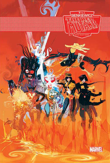 New Mutants Artist Select Series Bill Sienkiewicz