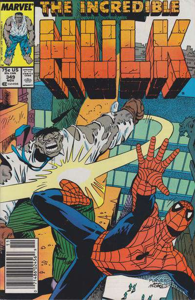 The Incredible Hulk #349 Newsstand Edition