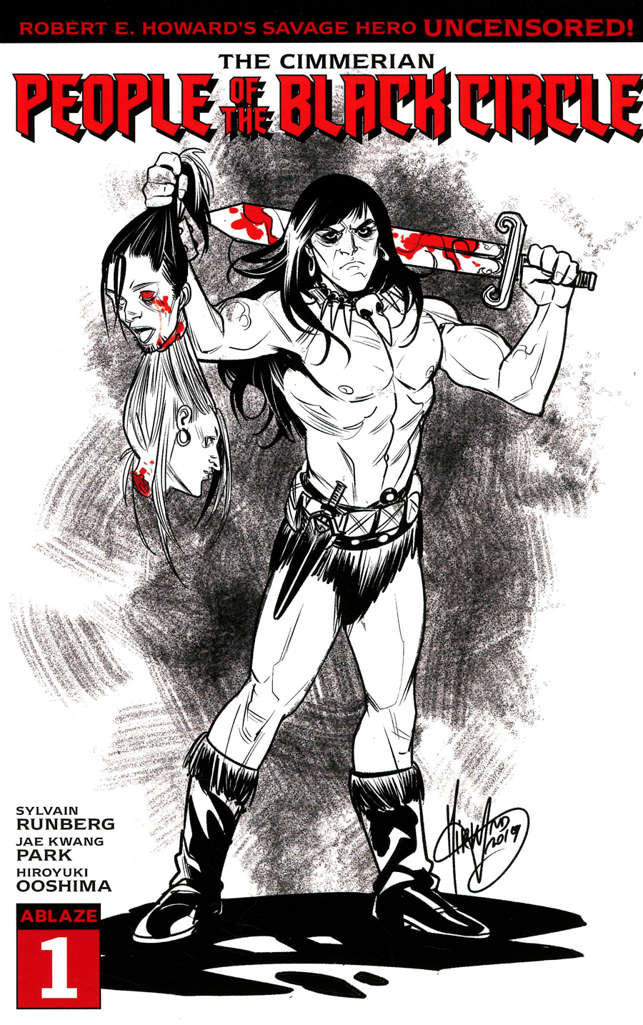 The Cimmerian: People of the Black Circle #1 Variation C