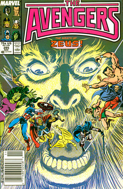 The Avengers #285 Newsstand Edition