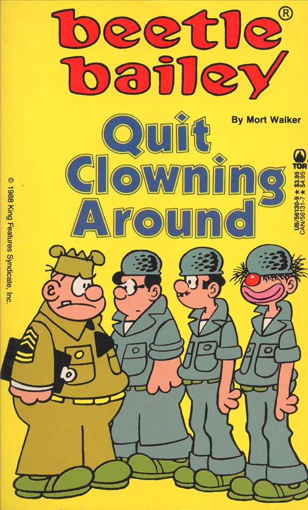 Beetle Bailey: Quit Clowning Around
