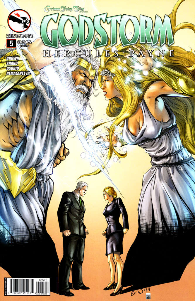 Grimm Fairy Tales Presents Godstorm: Hercules Payne #5 Variation B