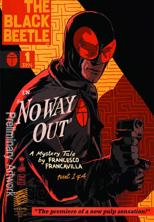 The Black Beetle #1  - 2nd printing