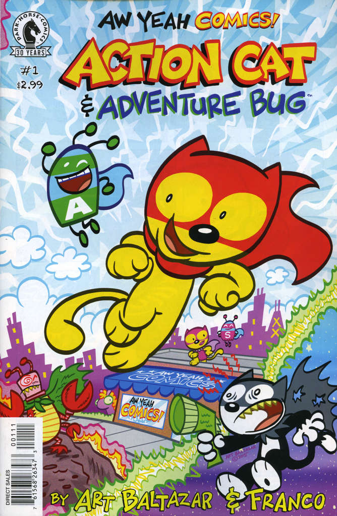 Aw Yeah Comics: Action Cat!