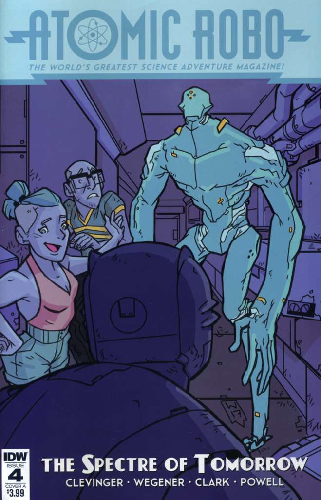 Atomic Robo and the Spectre of Tomorrow #4 Variation A