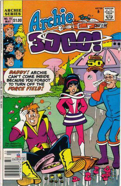 Archie 3000 #15 Newsstand Edition