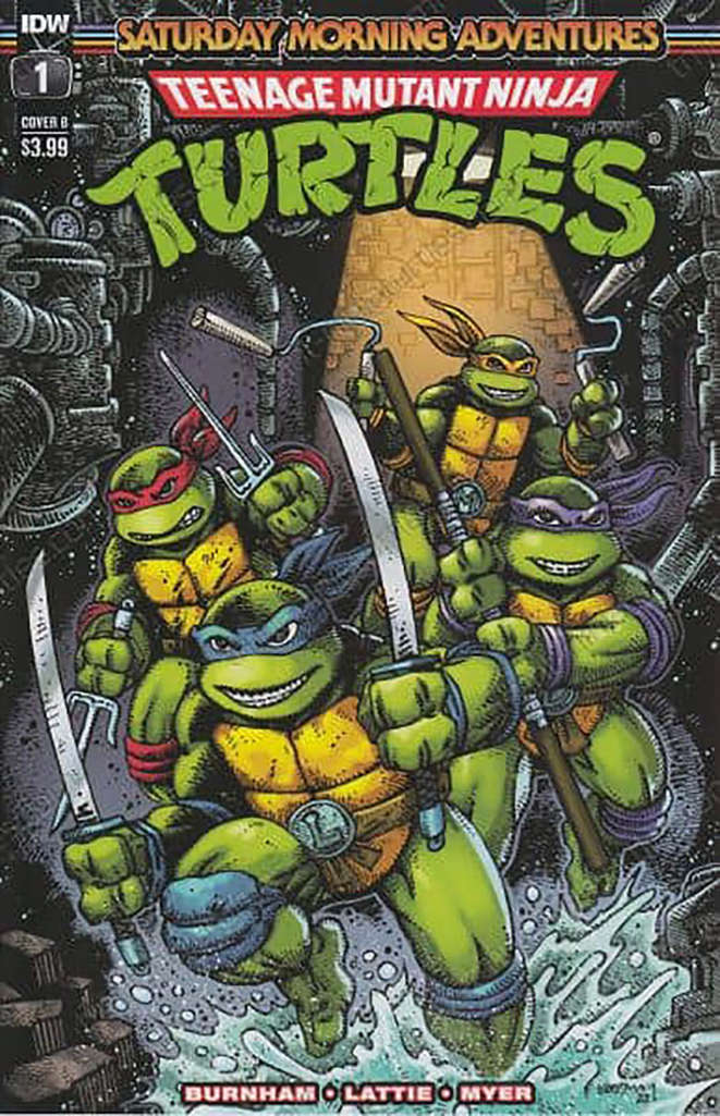 Teenage Mutant Ninja Turtles: Saturday Morning Adventures #1 Variation B