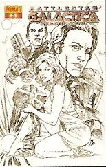 Battlestar Galactica Season Zero #3 Variation E
