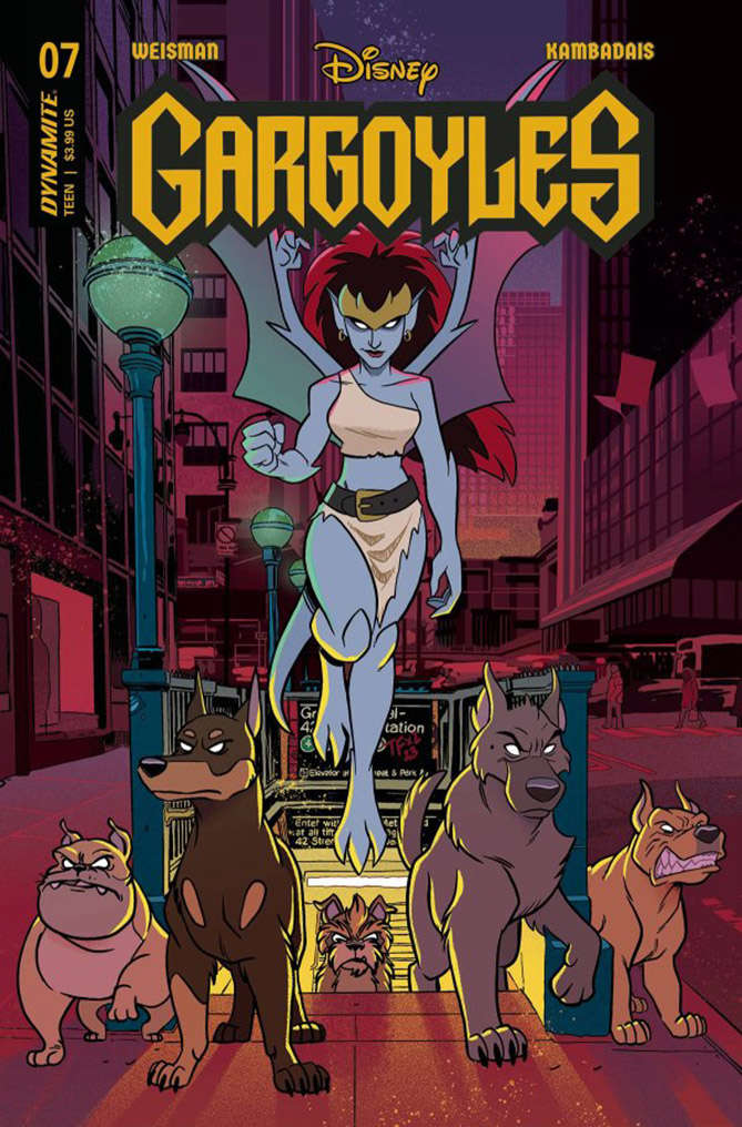 Gargoyles (Dynamite) #7 Variation F