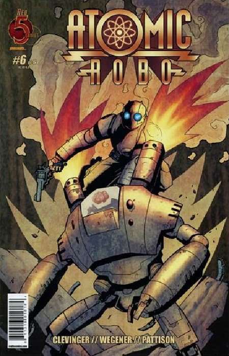 Atomic Robo #6  - 2nd printing
