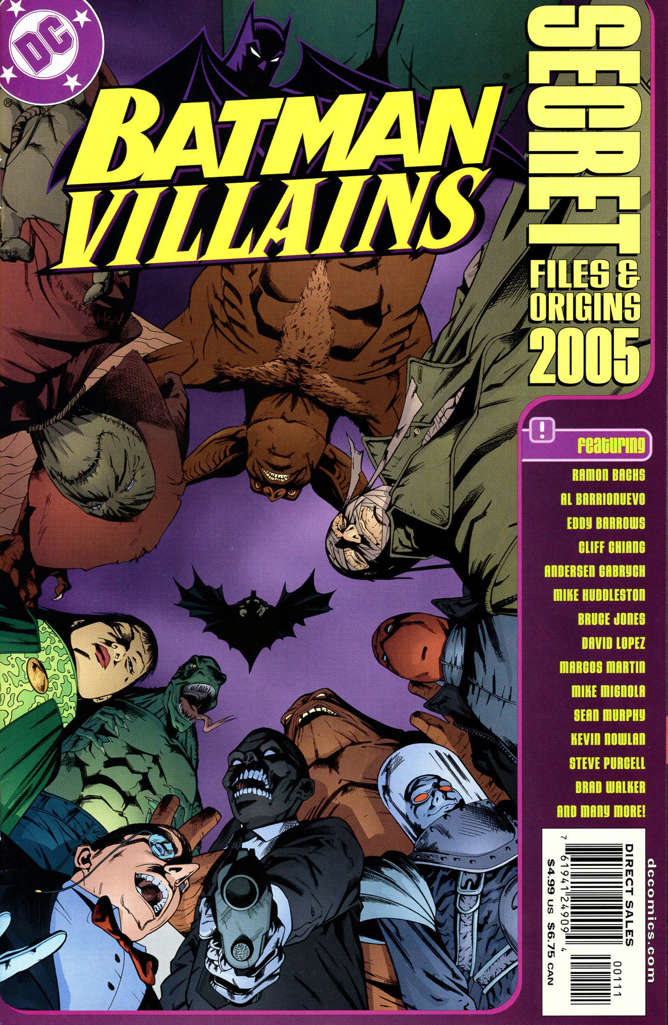 Batman Villains Secret Files and Origins 2005