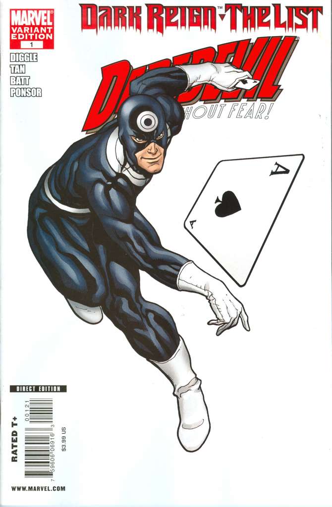 Dark Reign: The List—Daredevil #1 Variation A