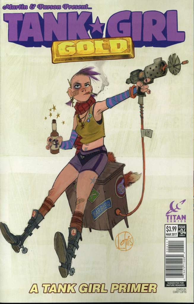 Tank Girl: Tank Girl Gold #4 Variation A