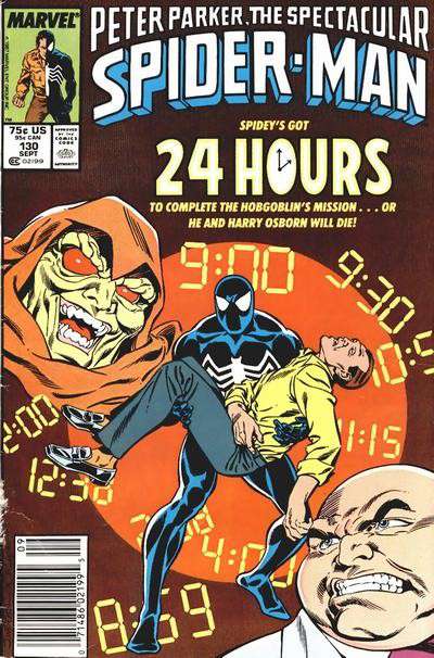 The Spectacular Spider-Man #130 Newsstand Edition