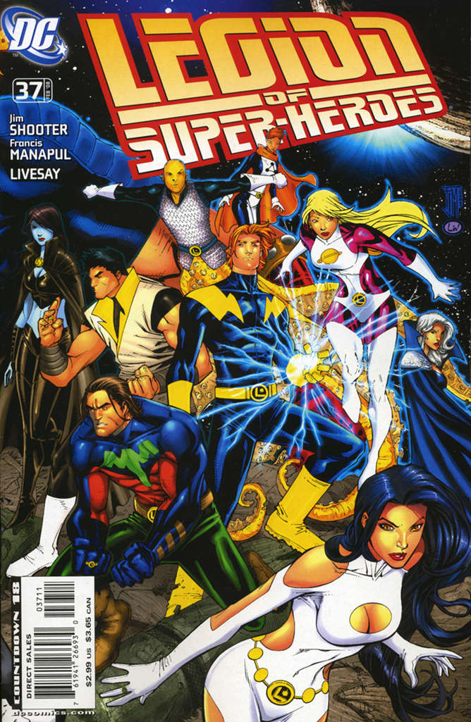 Supergirl and the Legion of Super-Heroes #37 Variation B