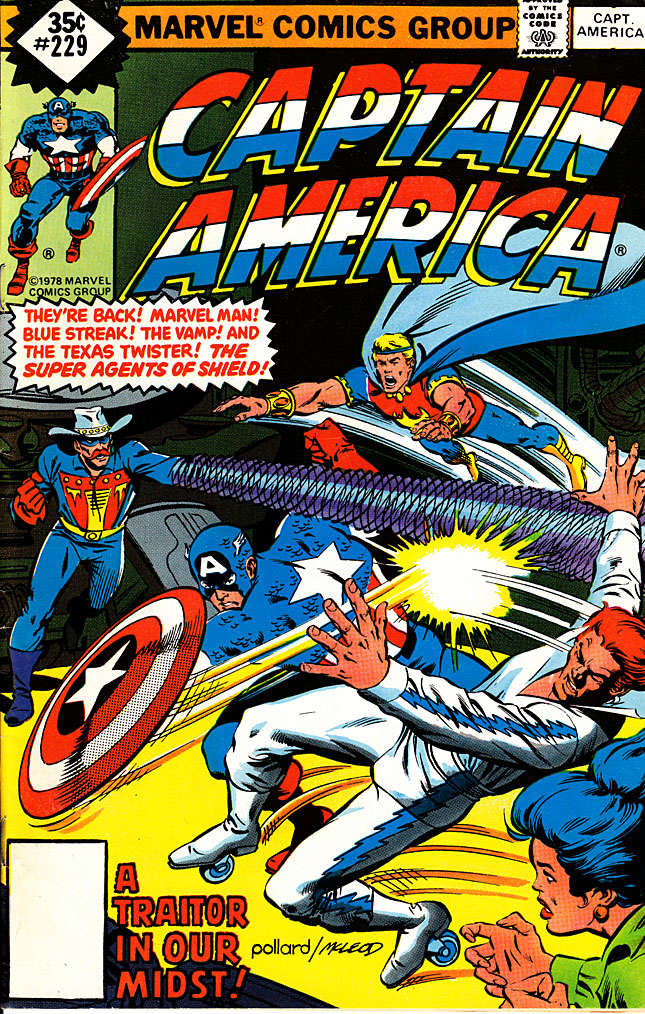 Captain America (1st Series) #229 Variation A