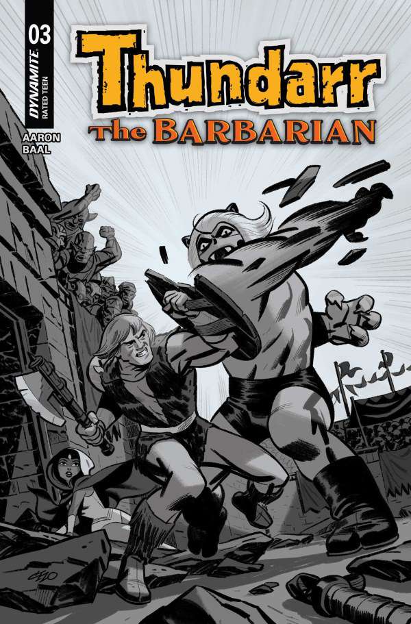 Thundarr the Barbarian #3 Variation F