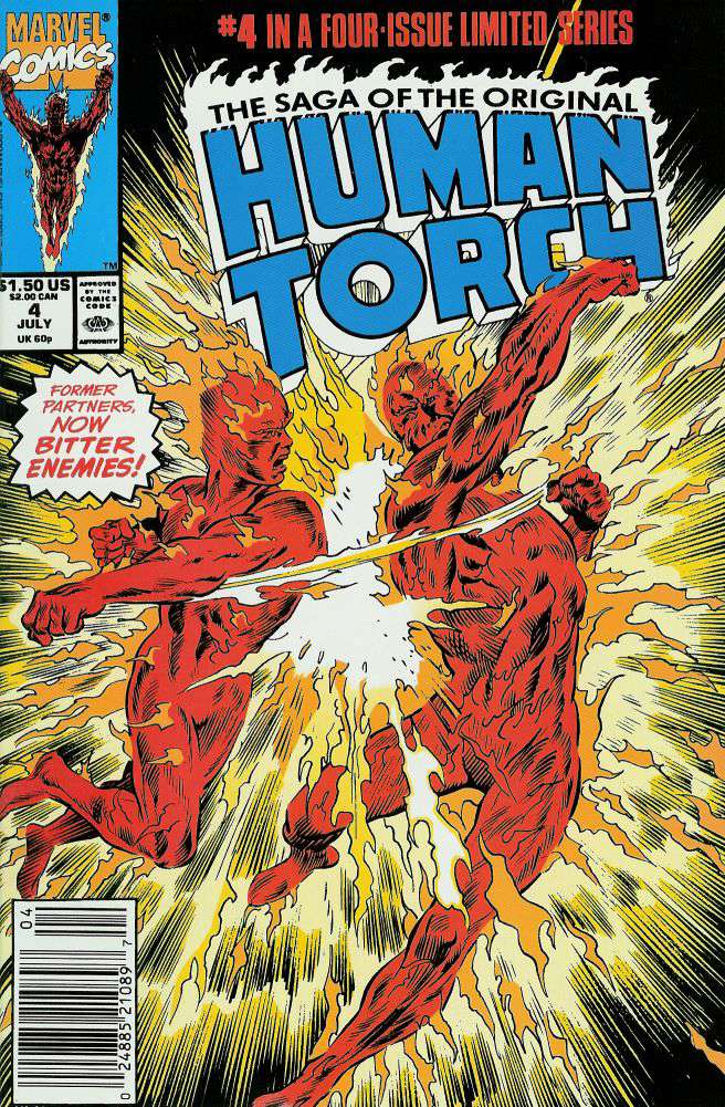 Saga of the Original Human Torch #4