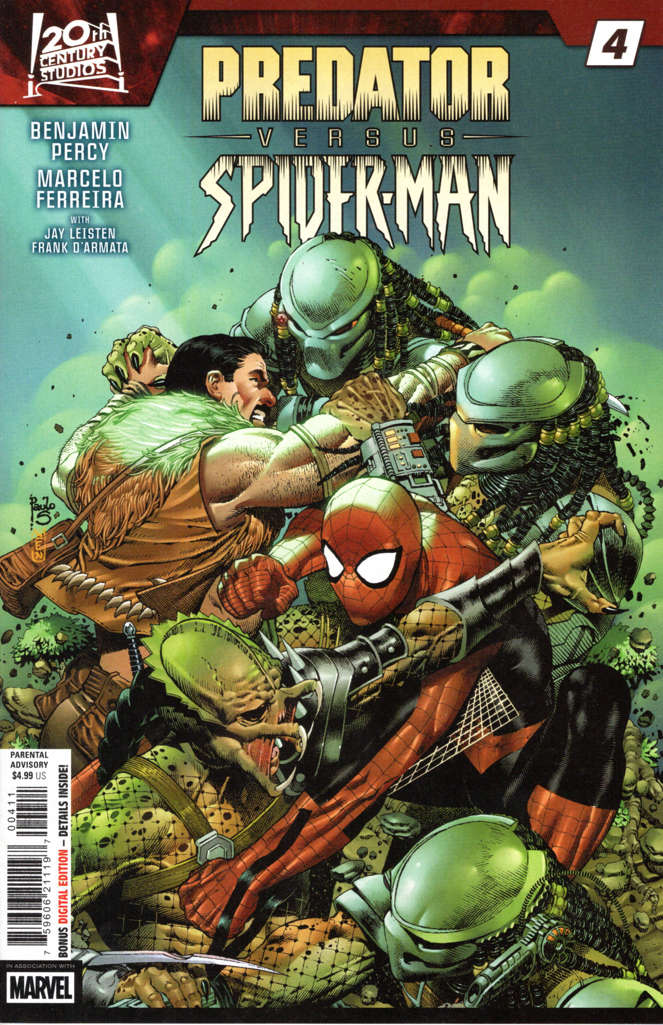 Predator Vs. Spider-Man #4