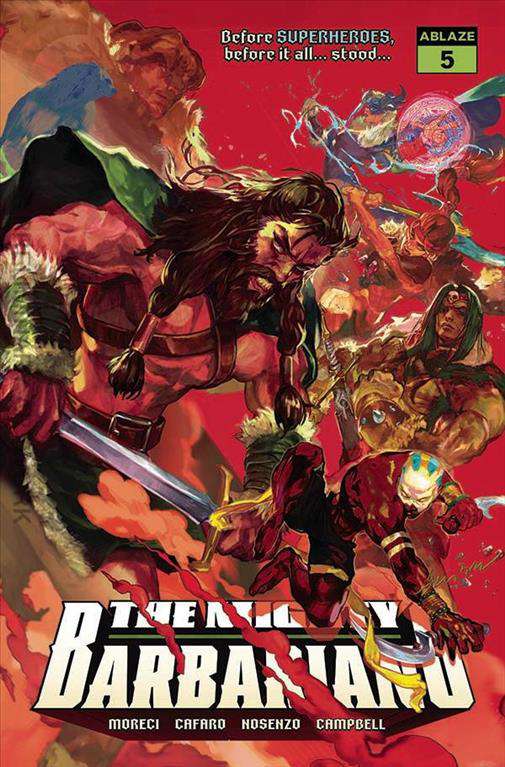 The Mighty Barbarians #5 Variation A