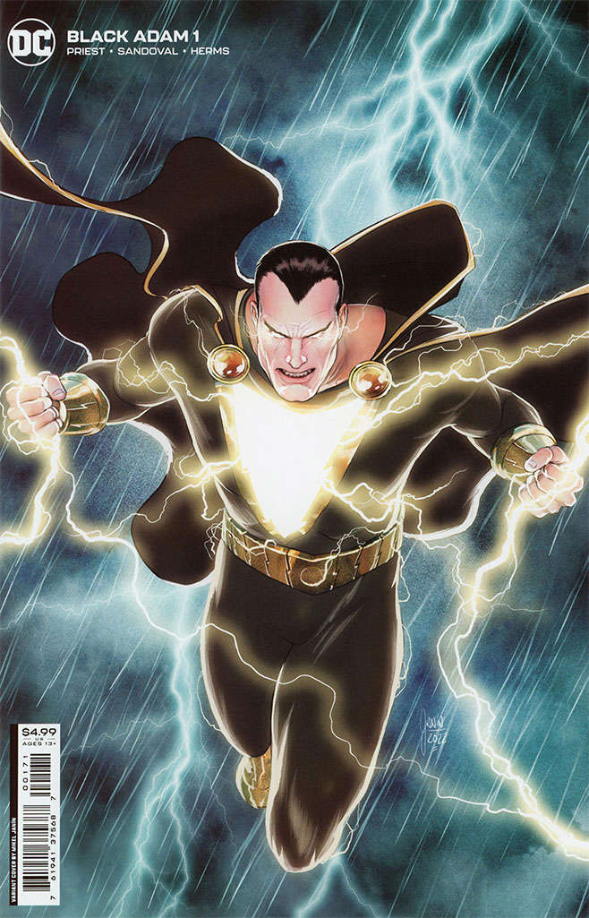 Black Adam #1 Variation F