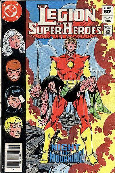 The Legion of Super-Heroes (2nd Series) #296 Newsstand Edition