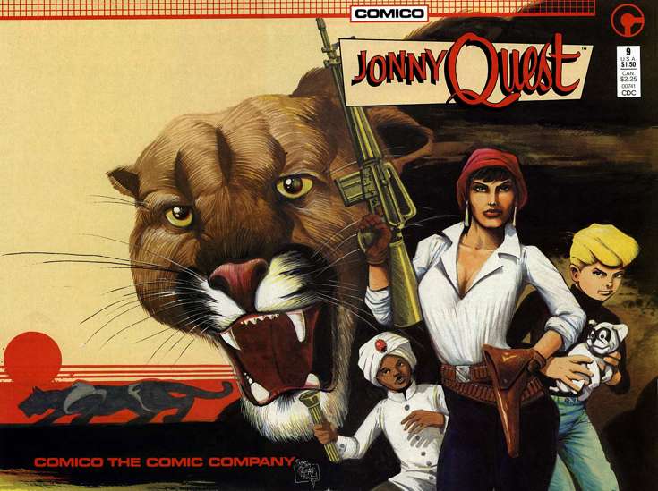 Jonny Quest (Comico) #9