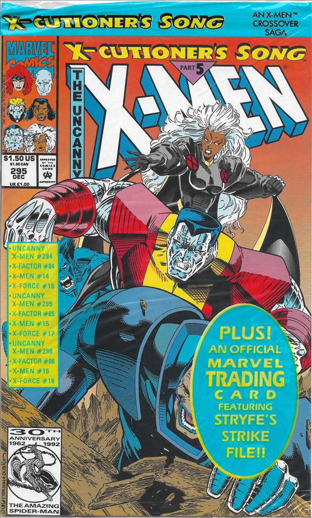The Uncanny X-Men #295 Collector’s Set