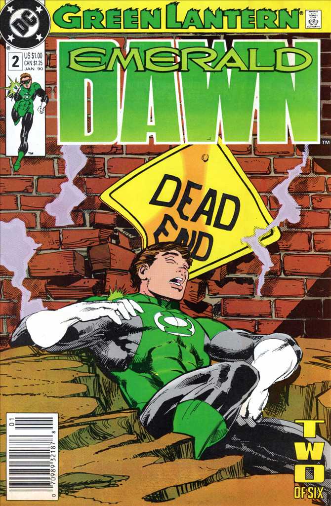 Green Lantern: Emerald Dawn #2 Newsstand Edition