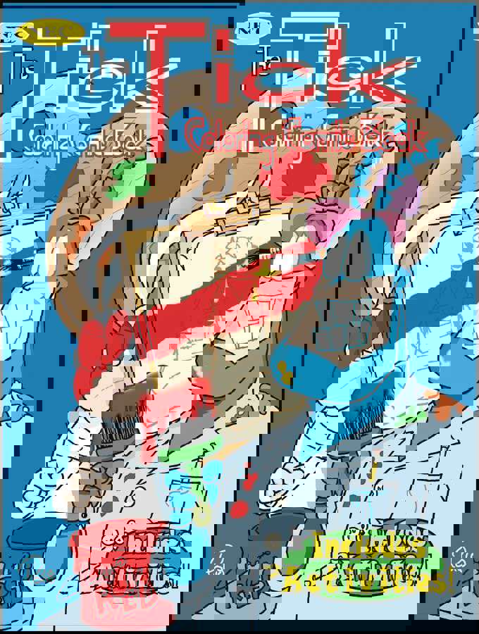 The Tick Coloring Comic Book