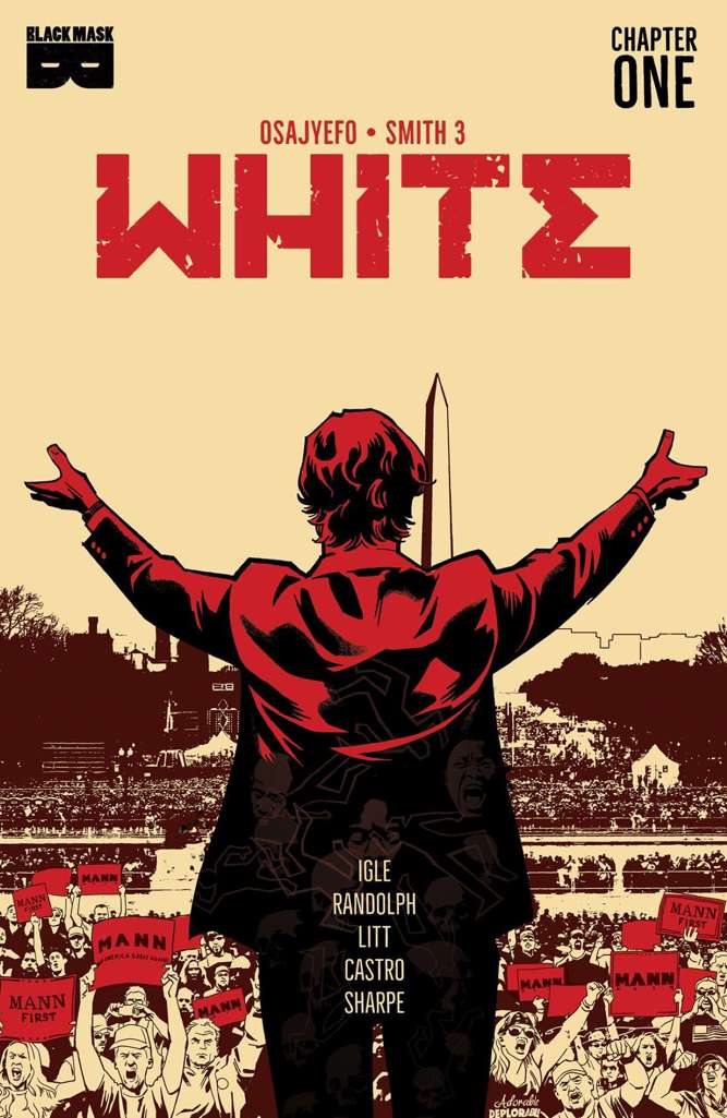White (Black Mask) #1  - 2nd printing