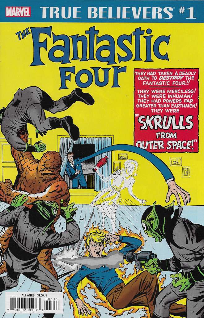 True Believers: Fantastic Four—Skrulls #1