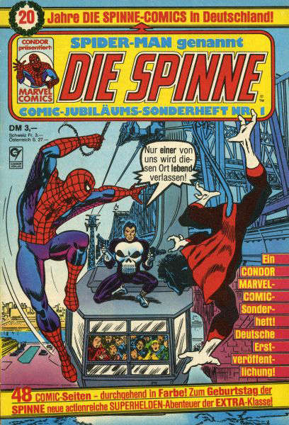 Spinne-Comic-Jubiläumsband, Die