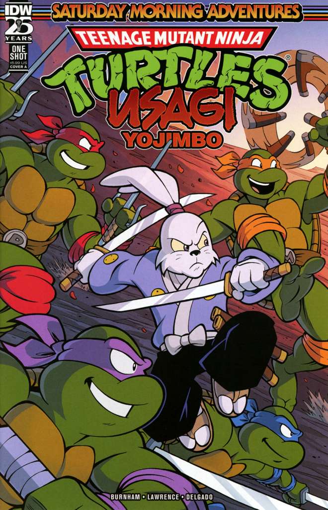 Teenage Mutant Ninja Turtles/Usagi Yojimbo: Saturday Morning Adventures #1 Variation A