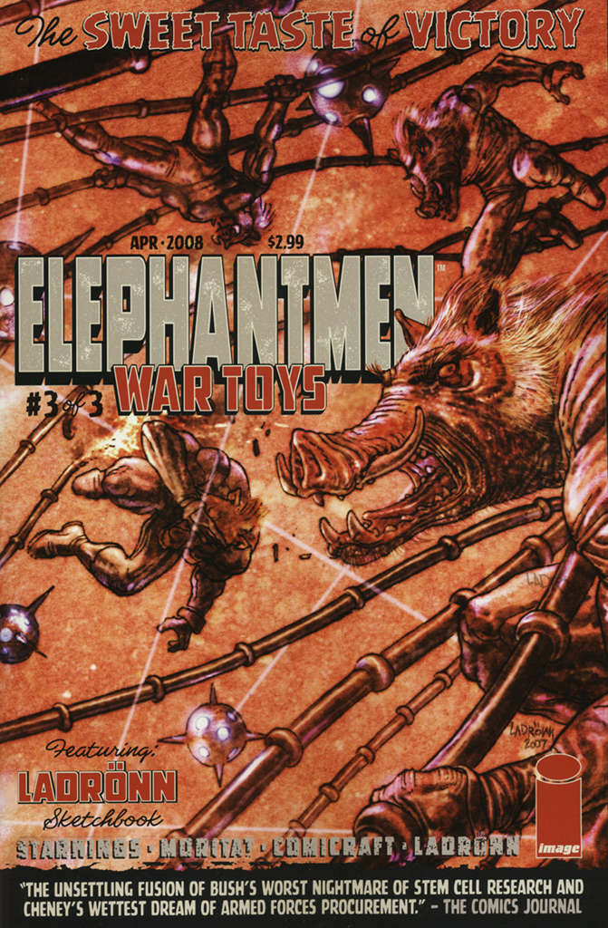 Elephantmen: War Toys #3 Variation A