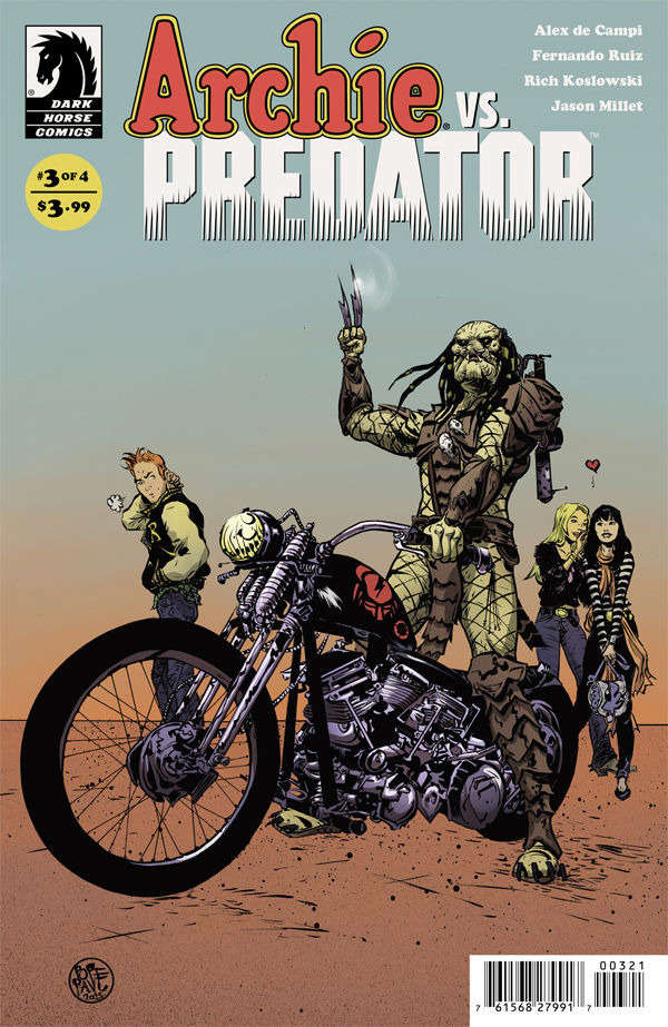 Archie vs. Predator #3 Variation A