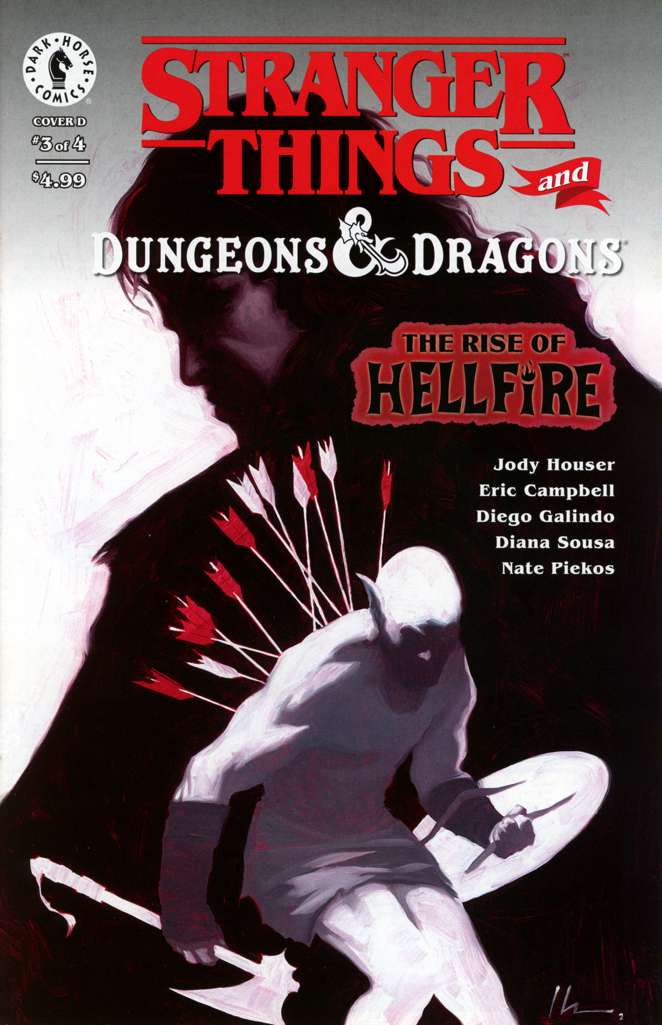 Stranger Things and Dungeons & Dragons: The Rise of Hellfire #3 Variation D