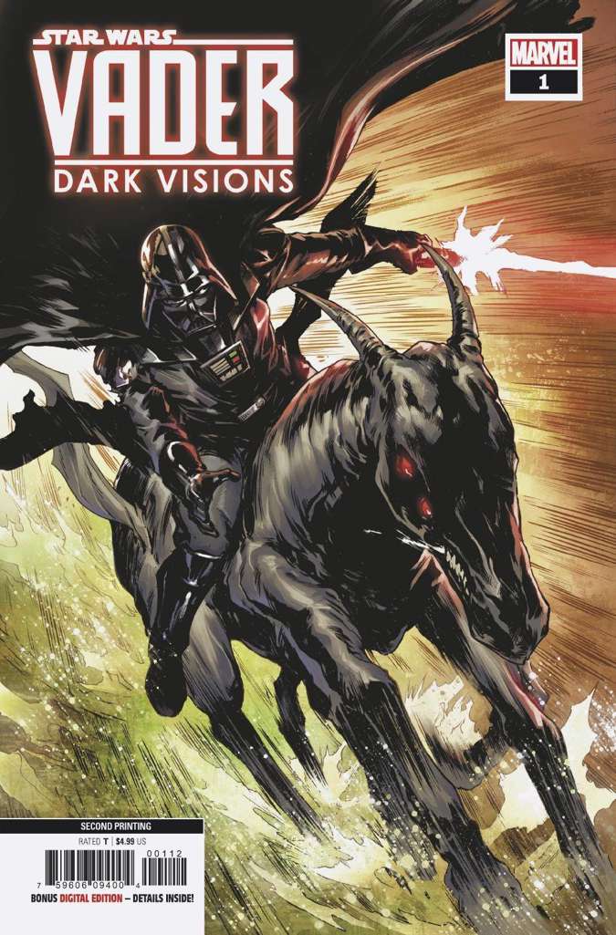 Star Wars: Vader—Dark Visions #1  - 2nd printing