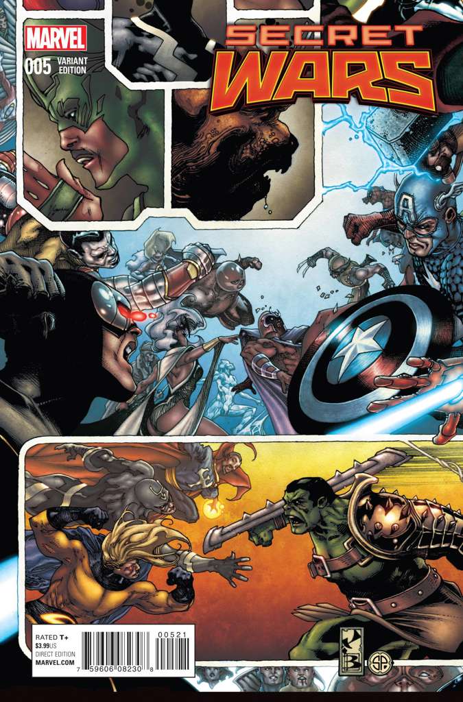 Secret Wars #5 Variation A