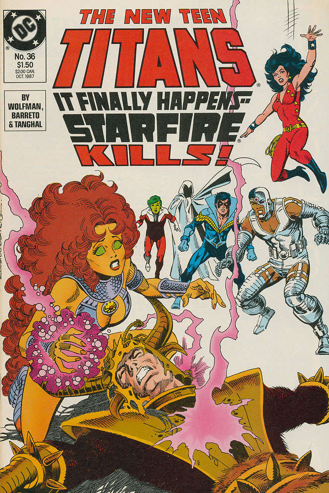 The New Teen Titans (2nd Series) #36