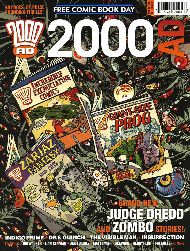 2000 A.D. Free Comic Book Day #2013
