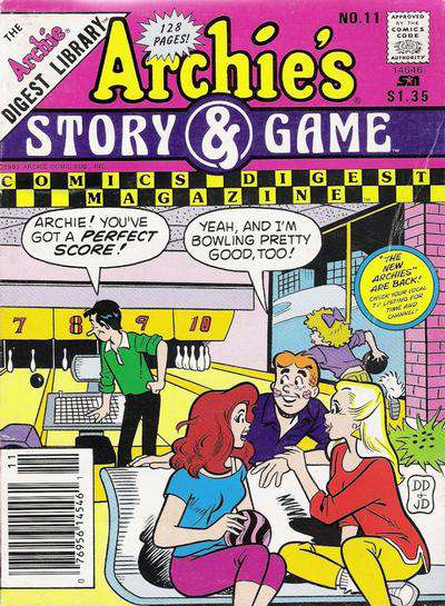 Archie’s Story & Game Digest Magazine #11 Newsstand Edition