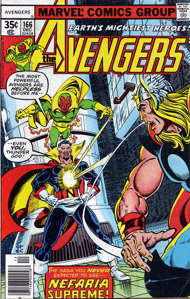 The Avengers #166