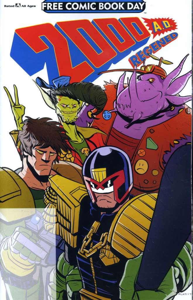 2000 A.D. Free Comic Book Day #2018