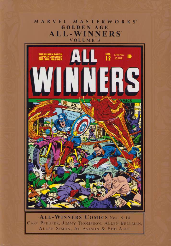Marvel Masterworks: Golden Age All-Winners Comics #3 Hardcover