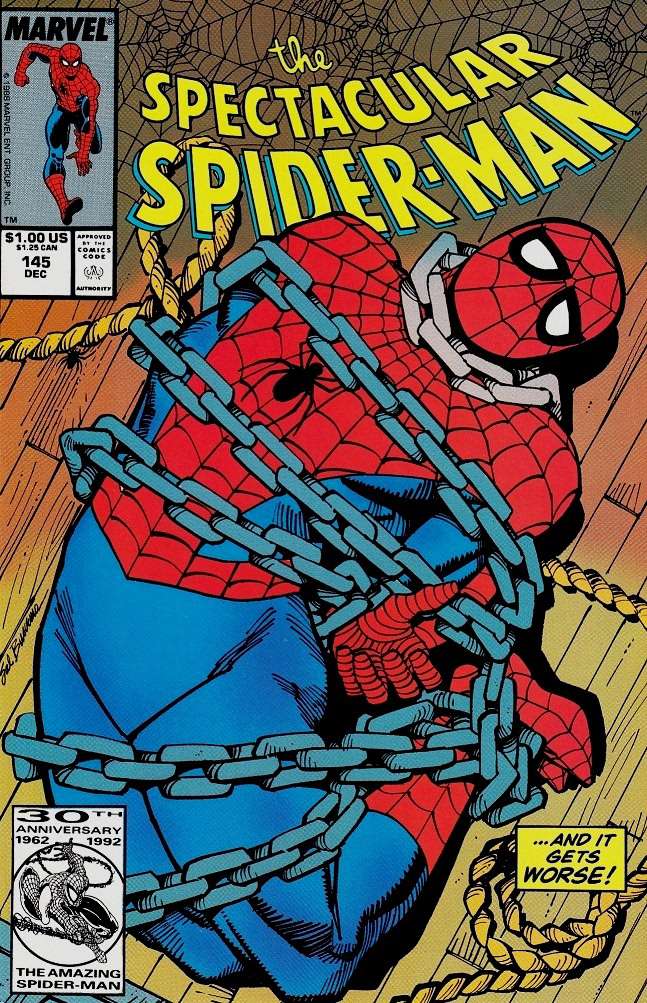 The Spectacular Spider-Man #145  - 2nd printing