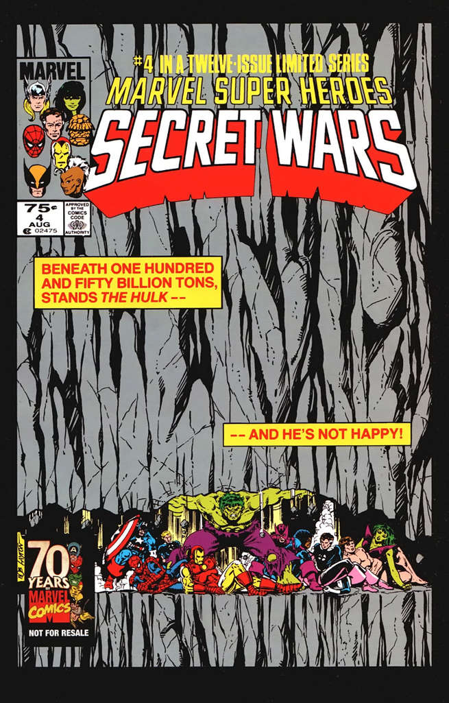 Marvel Super Heroes Secret Wars #4  - 2nd printing