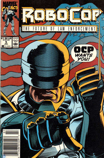Robocop (Marvel) #5 Newsstand Edition