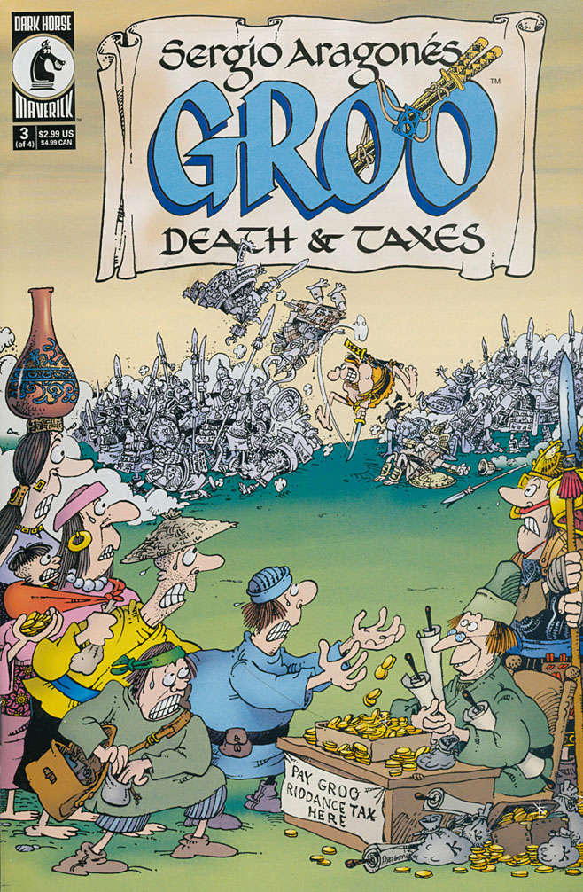 Groo: Death & Taxes (Sergio Aragonés’…) #3