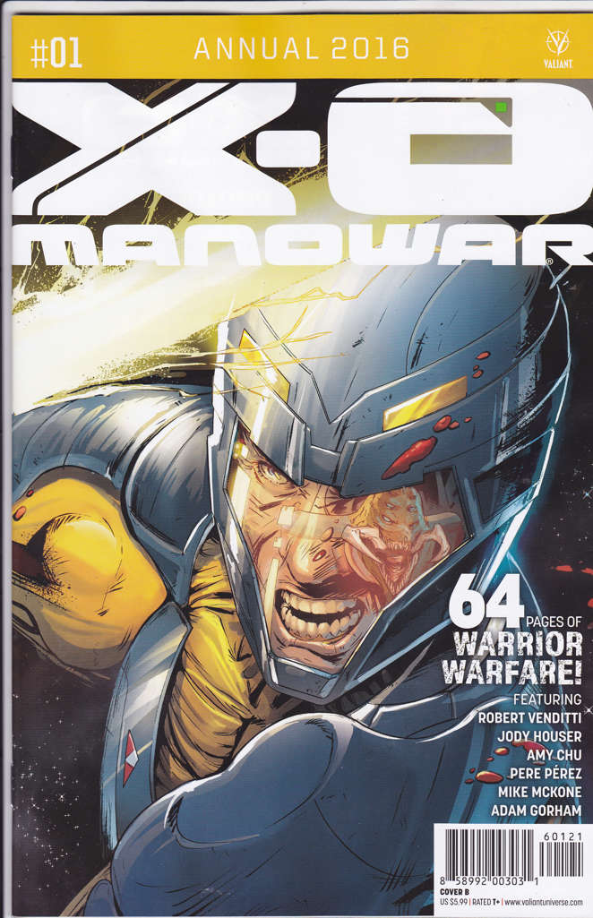 X-O Manowar (3rd Series) Annual #2016 Variation B